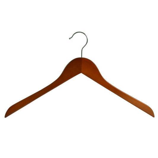 High Quality Customized Wooden Brown Hangers