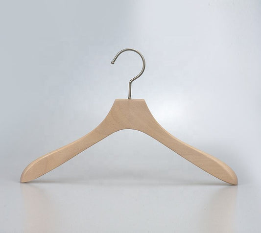 High Quality Beech wood coat hanger