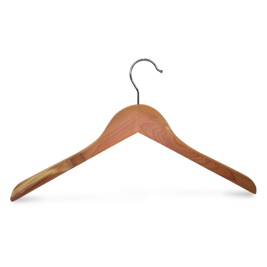 Ceda Wood Suit Clothing Hanger with anti-worm