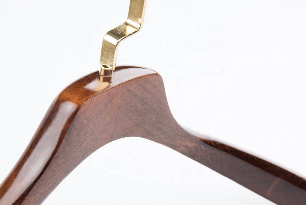 Luxury Extra-Wide Shoulder Wooden Men's Hangers