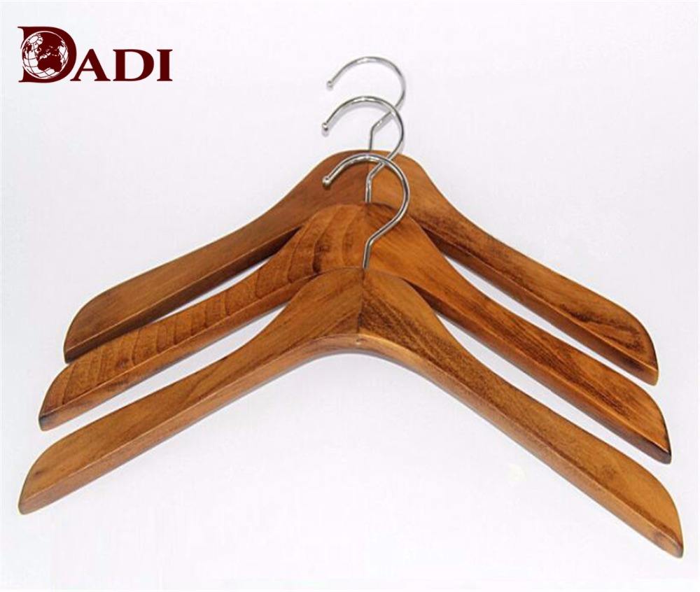 Custom Lotus Wood Hangers For Garment Display