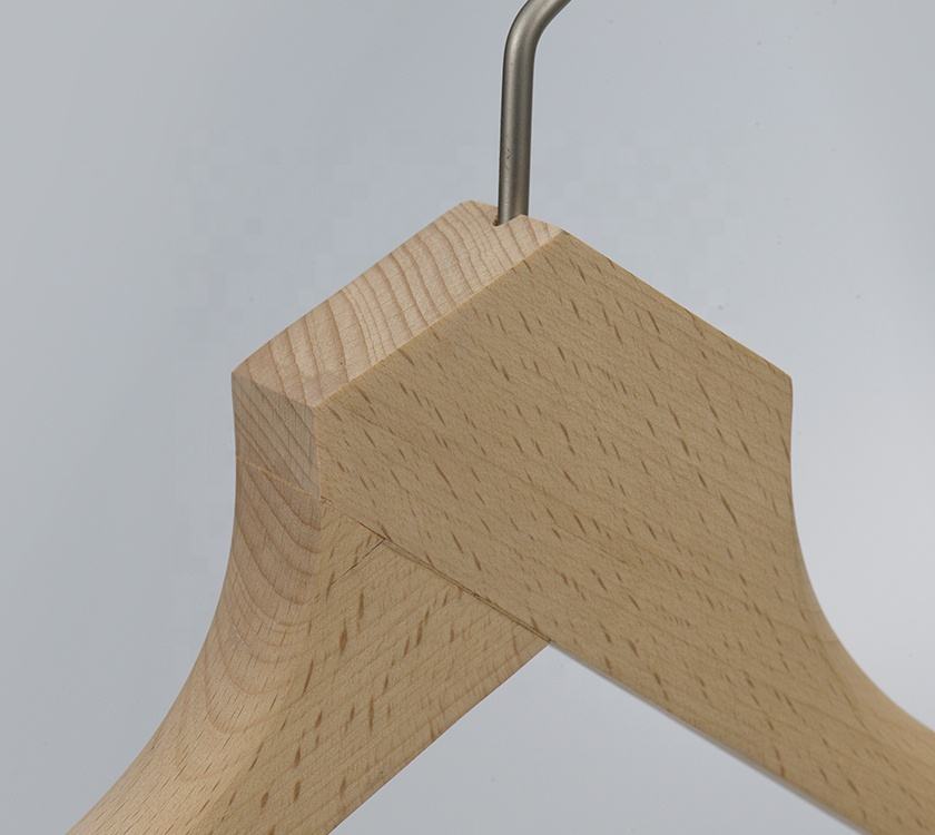 Beech Wood Hangers Wide Shoulder