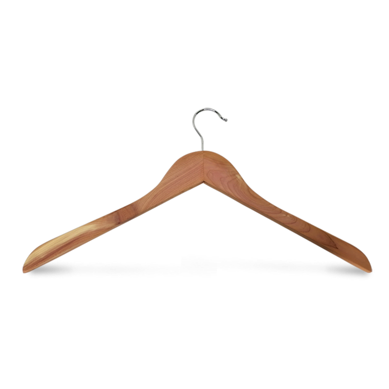 Ceda Wood Suit Clothing Hanger with anti-worm