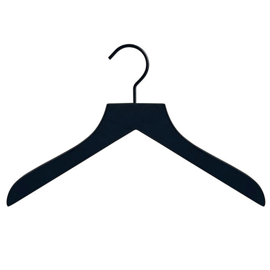 Rubber Coated Wooden Hanger Cloth Hanger With Rack Anti-slip