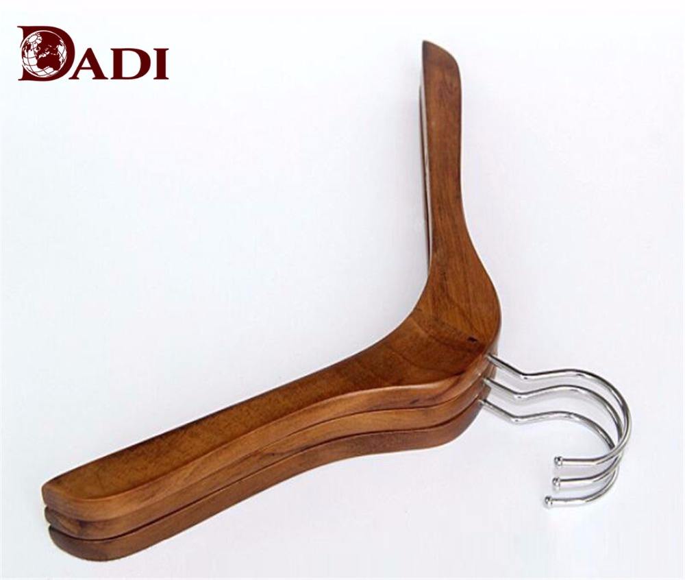 Custom Lotus Wood Hangers For Garment Display