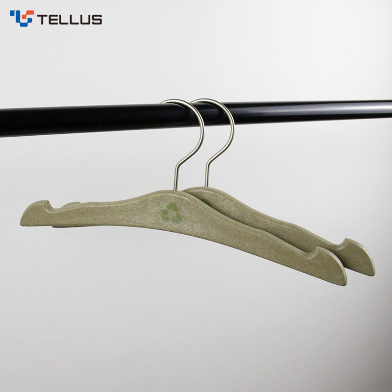 100% Recycled Ocean and Marine Plastic Sustainable Adult Hanger (Green)