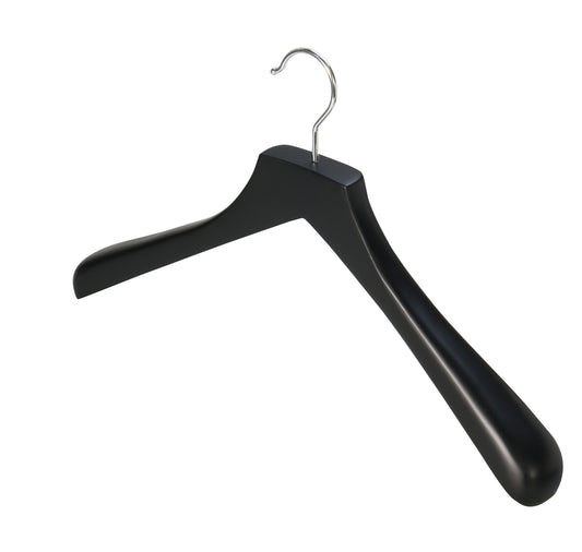 Black Color Luxury Solid Wood Hanger Wooden