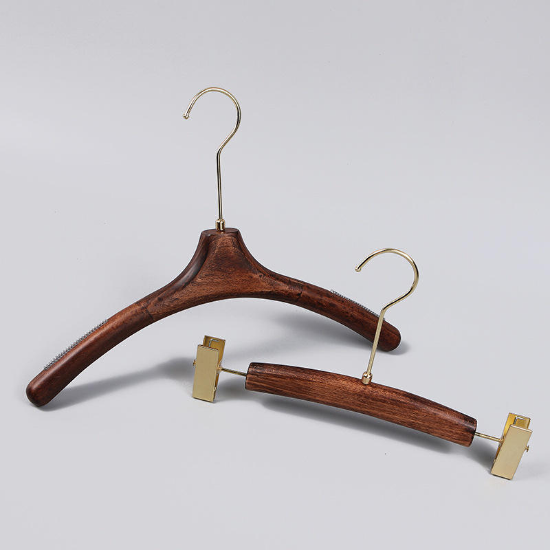 Beech Solid Wood Hangers For Children's and Women's Clothes