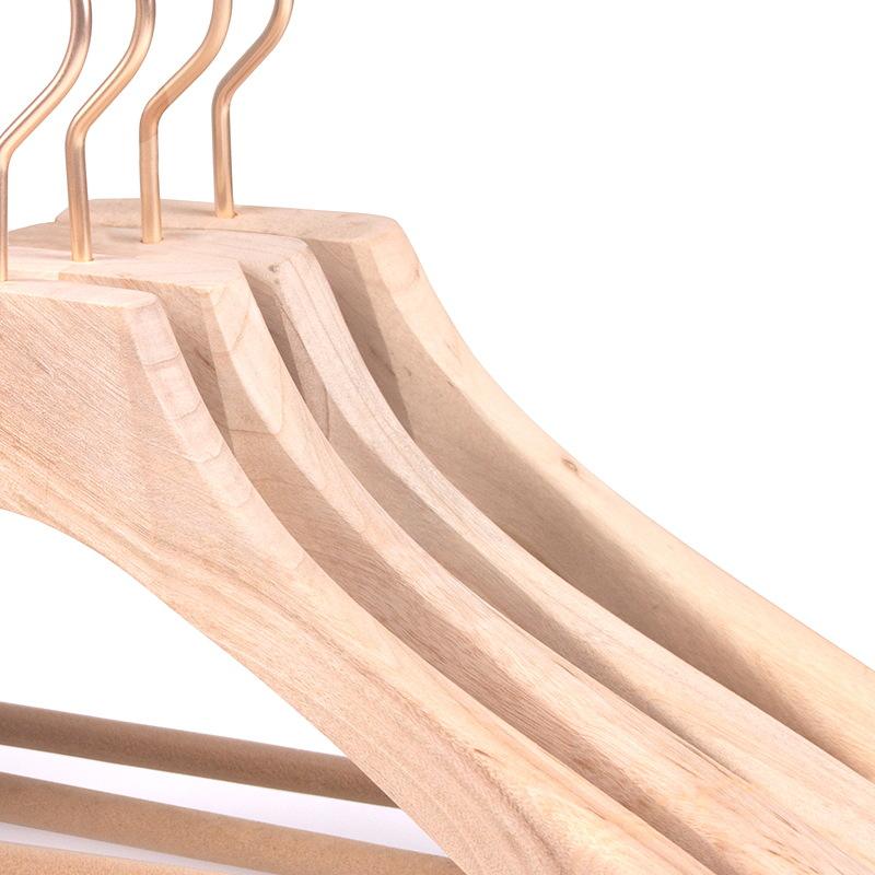 Insect-proof Camphor Wood Hangers For Adult