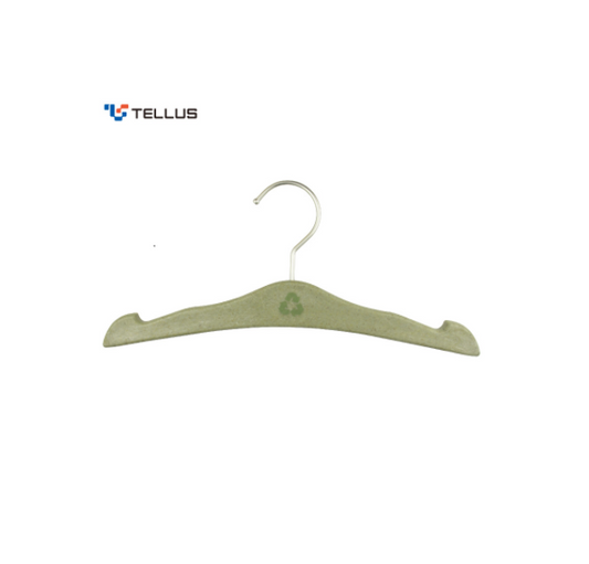 100% Recycled Ocean and Marine Plastic Sustainable Adult Hanger (Green)