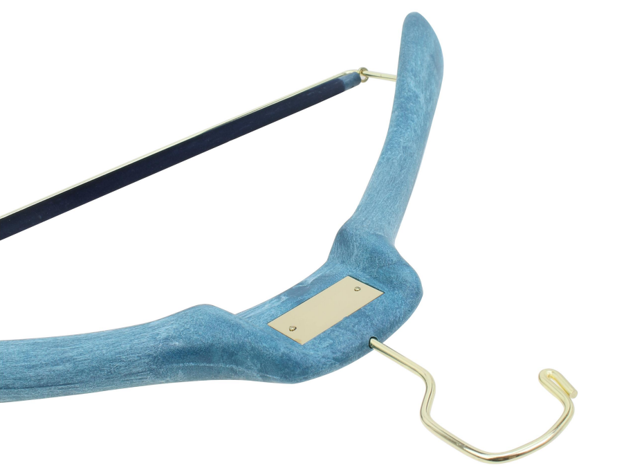Blue Color Plastic Clothing Hanger for Men/Women