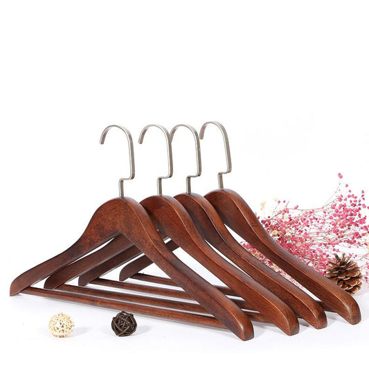2cm Thickened Solid Wooden Hanger