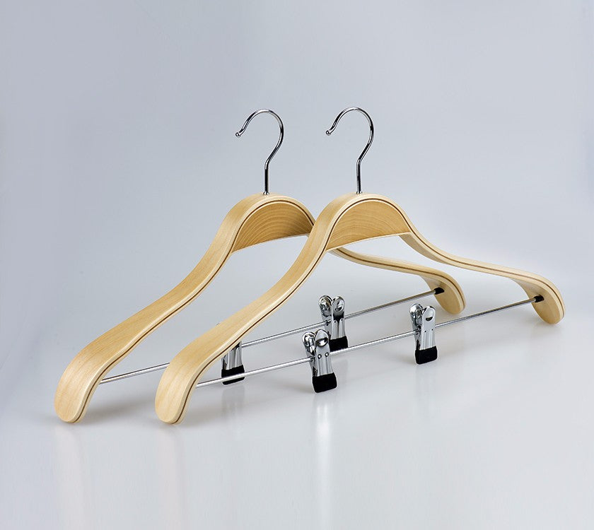 Thick Plywood Laminated Wood Coat Hanger
