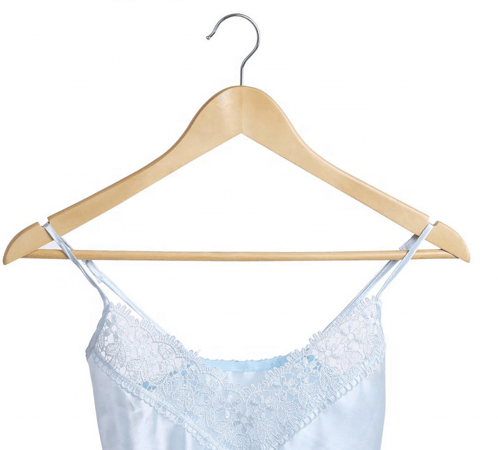 Cheap Collar Mini T Shirt Wooden Hanger For Drying