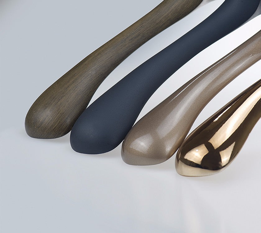 High Quality Luxury Plastic Coat Hanger with broad shoulder