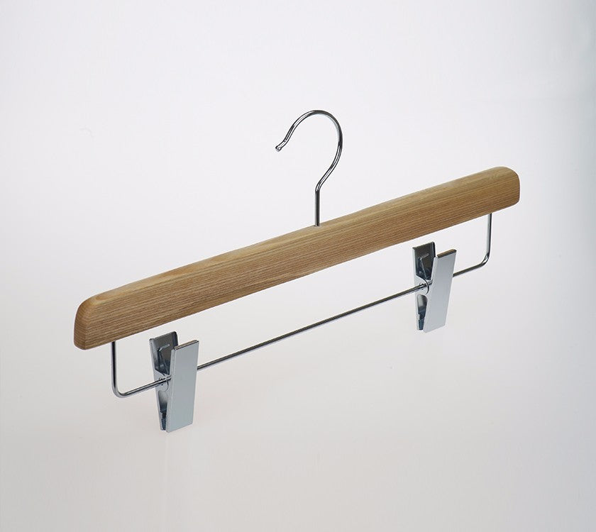 Wooden Pants Hanger with clips