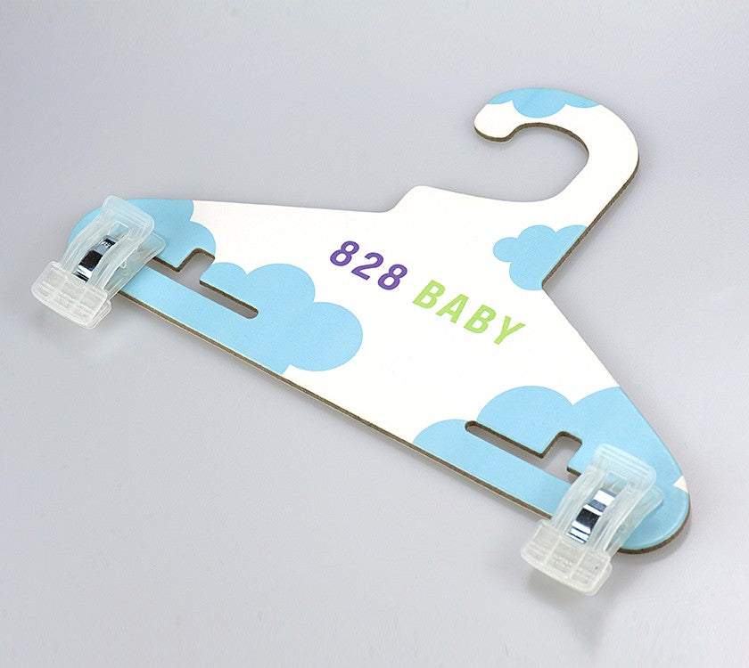 Recycled Baby Paper Hanger For Garment Display