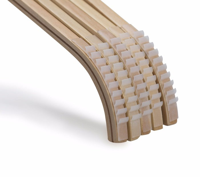 Laminated Clothing Hanger With Anti Slip Rubber