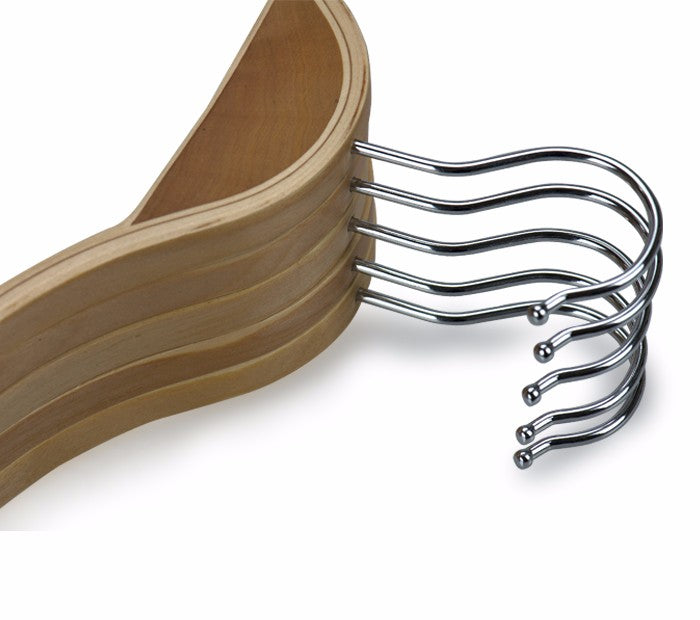 Laminated Clothing Hanger With Anti Slip Rubber