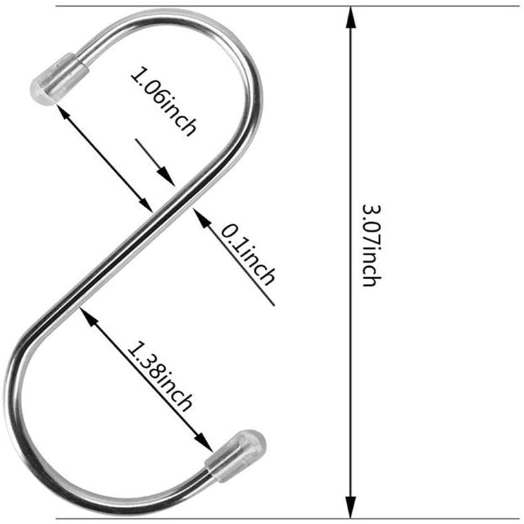 Metal S Hook For Display