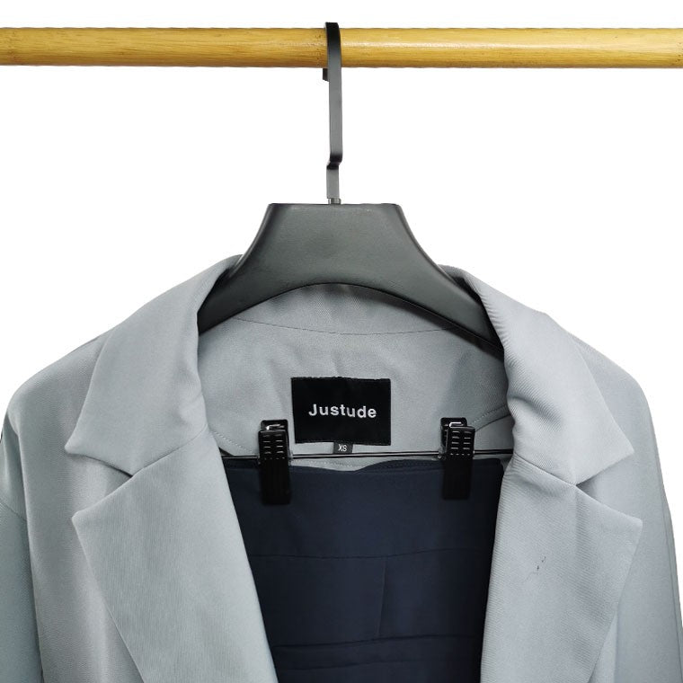 Wooden Coat Hanger With Strong Clip