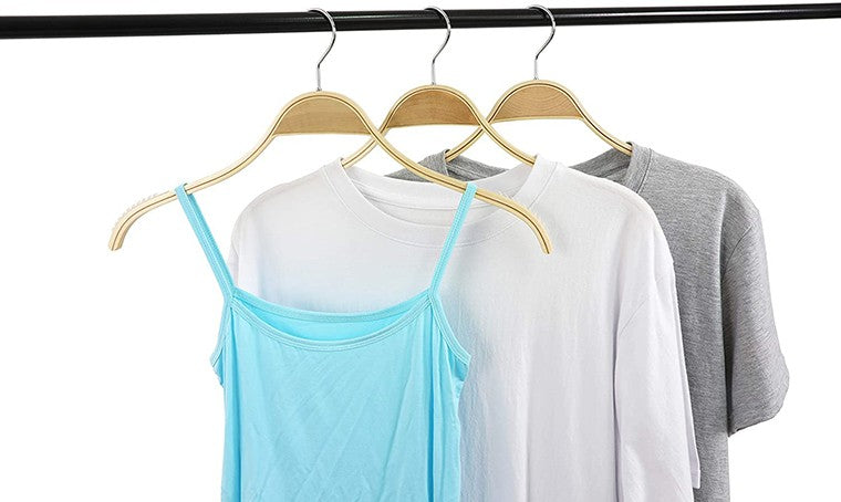 Laminated Clothing Hanger With Anti Slip Rubber