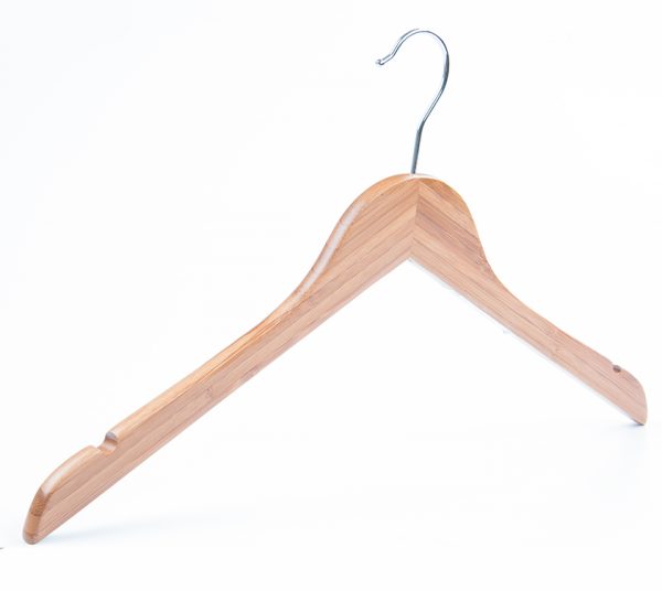 CUSTOMIZED NATURAL BAMBOO HANGER FOR SHIRTS