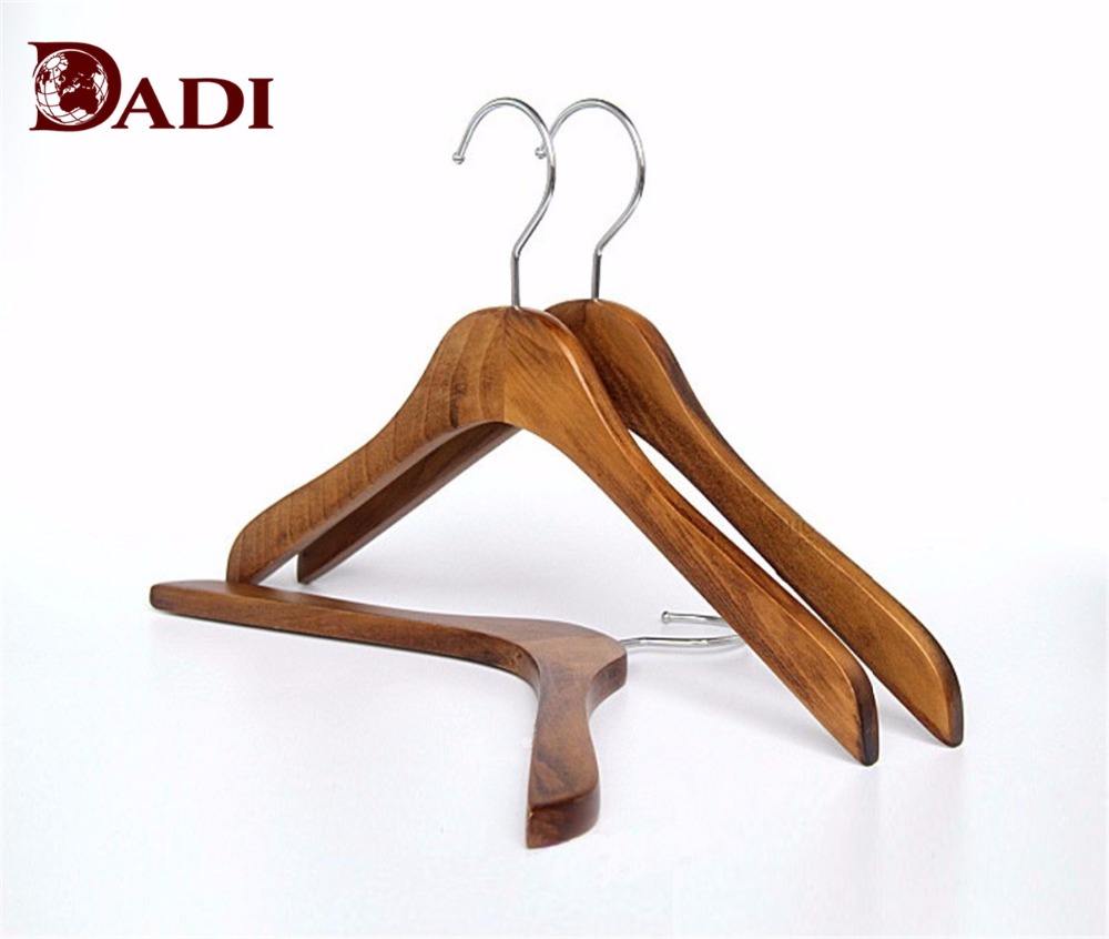 Custom Lotus Wood Hangers For Garment Display