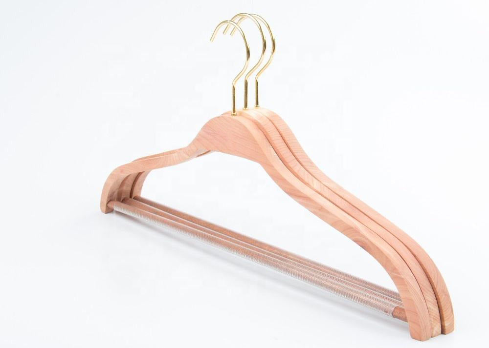 Custom Natural Coat Bamboo Cloth Hanger