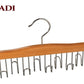 Lotus Wood Functional Belt Hanger