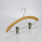 Lotus Wood Hanger With Clips for Women's Cloths Brands