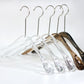 Brown Acrylic Hanger Anti Slip for Dress Women's Cloths