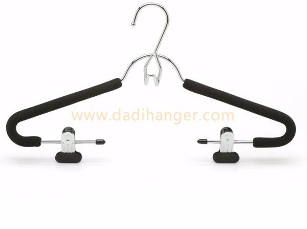 High Quality Foam Padded Blouse Hanger with Clips