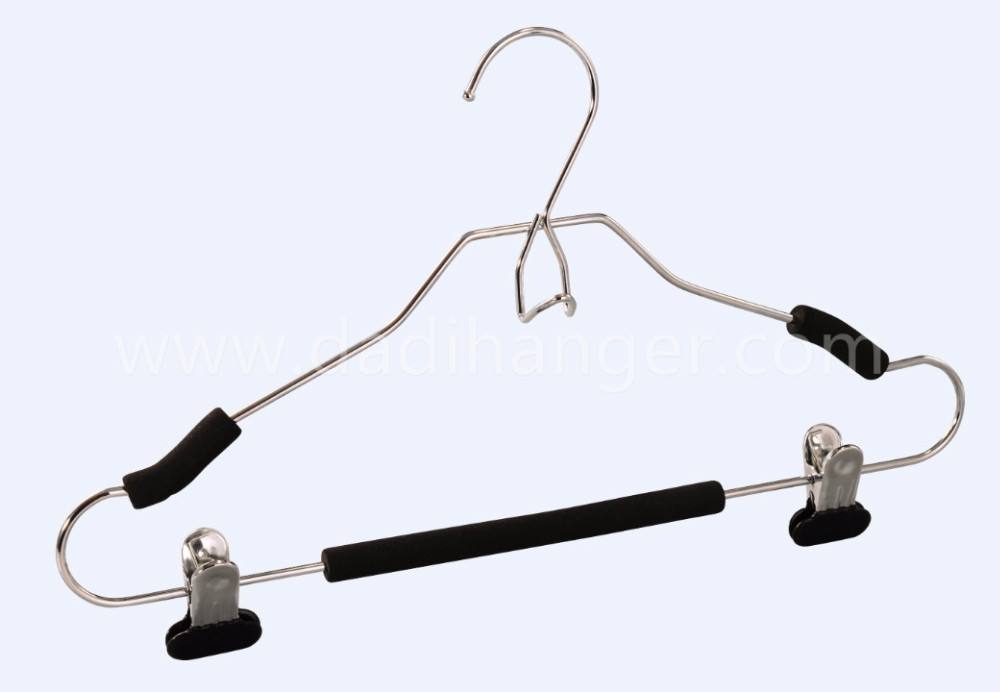 High Quality Foam Padded Blouse Hanger with Clips