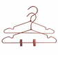 Rose Golden Smooth Aluminium Hangers
