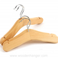 Natural Wooden Hangers for Kids Clothing Display