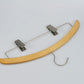Lotus Wood Hanger With Clips for Women's Cloths Brands