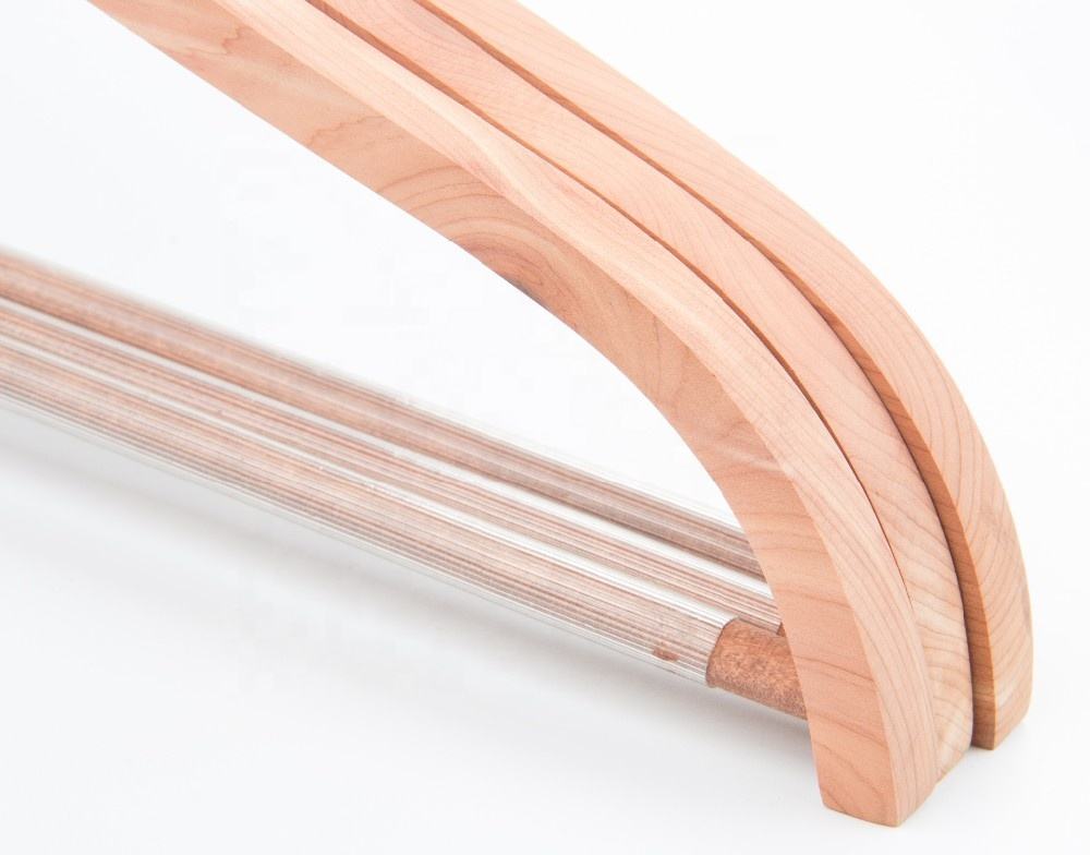Custom Natural Coat Bamboo Cloth Hanger