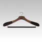Wooden Hangers With Velvet Shoulder