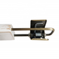 White Washed Wooden Trousers Hanger With Flat Clips