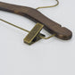 Lotus Wood Hanger With Clips for Kids Clothes