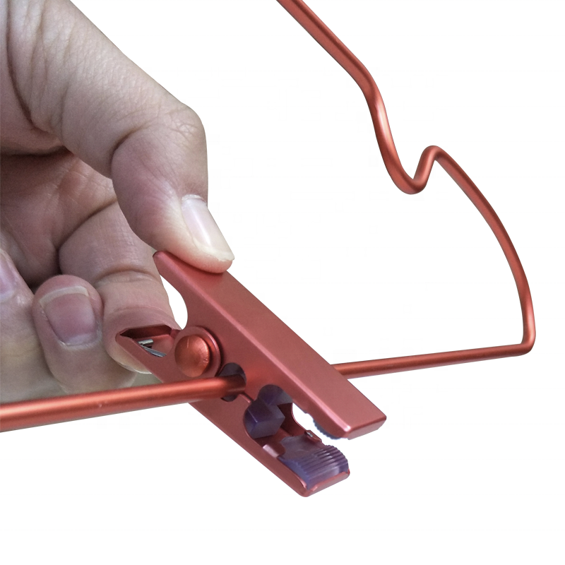 Rose Golden Smooth Aluminium Hangers