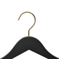 Black Maple Wood Clothing Hanger with anti-slip