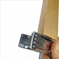 Wooden Pants Hangers With Silver Clips