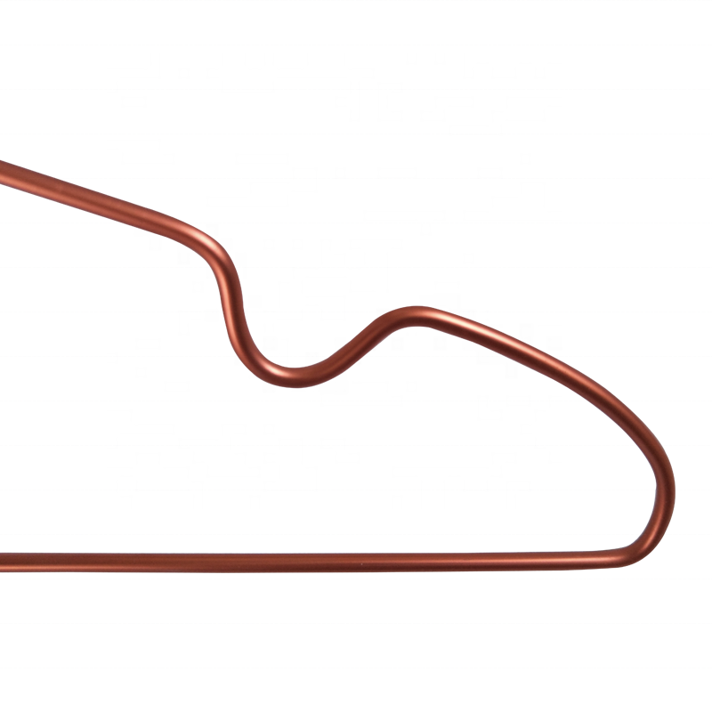 Rose Golden Smooth Aluminium Hangers