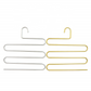 5 layer Metal S Shape Pants Hanger