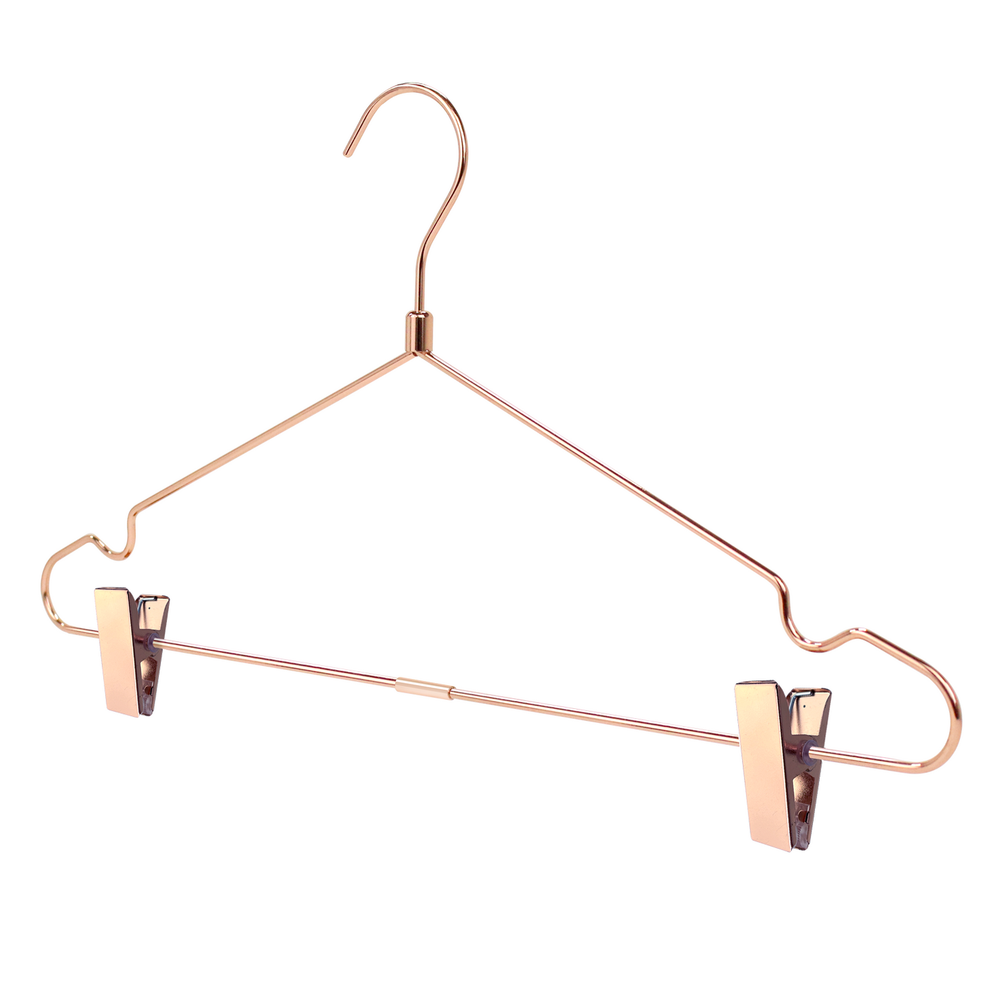 Durable Metal Hanger With Clips Adult Metal Hanger