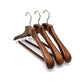 Luxury Solid Wooden Hangers for Suits Men's Clothing