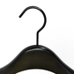 Luxury Black Color Big Coat Hanger with clips