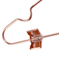 Durable Metal Hanger With Clips Adult Metal Hanger